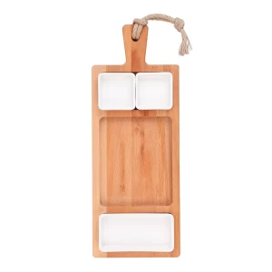 GRLLR <span>Get Together<span> Food Tray Large | White