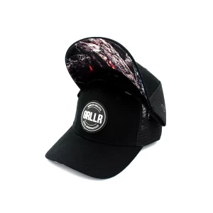GRLLR Trucker Cap Burnt Black