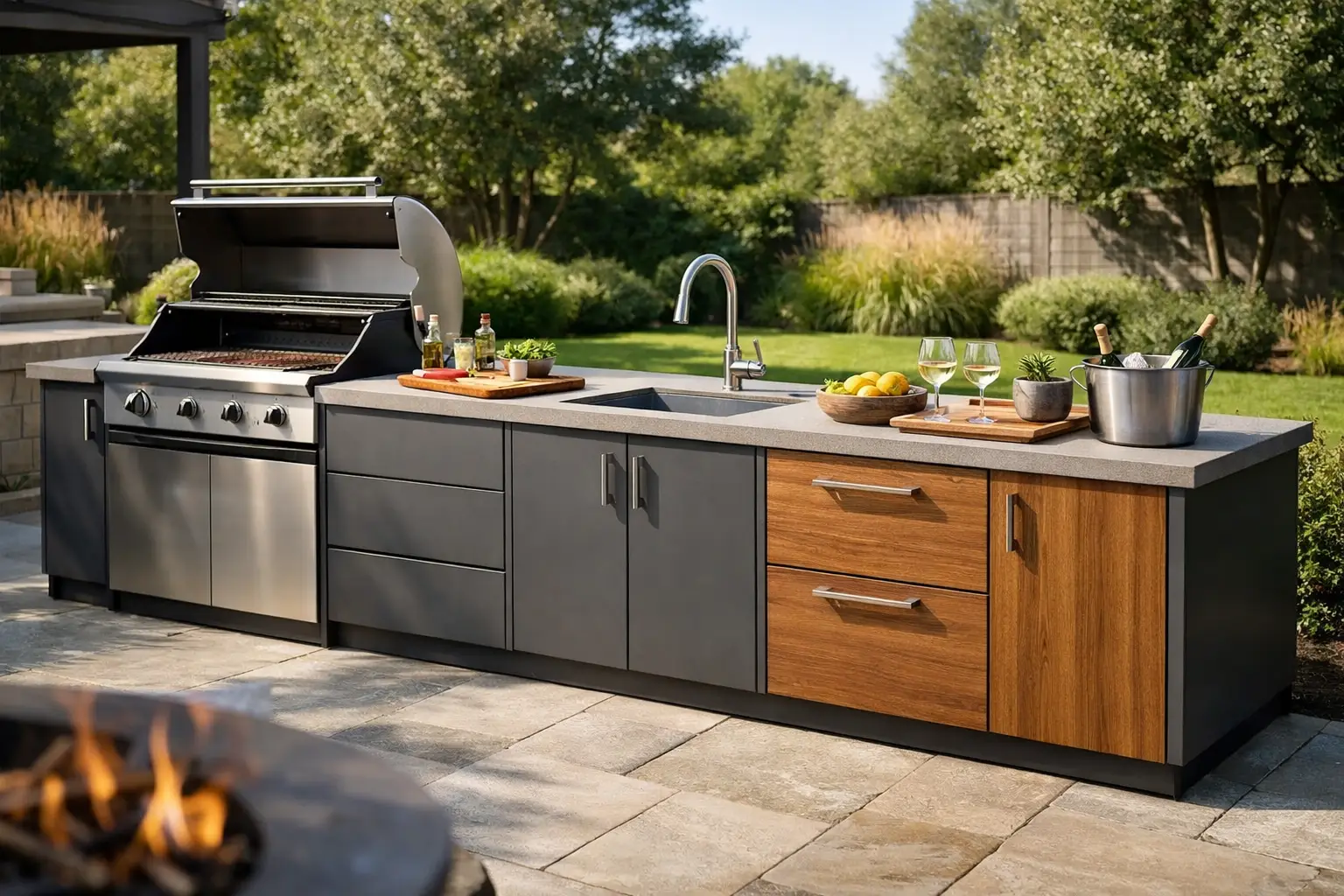 Choosing Outdoor Kitchen Cabinets UK