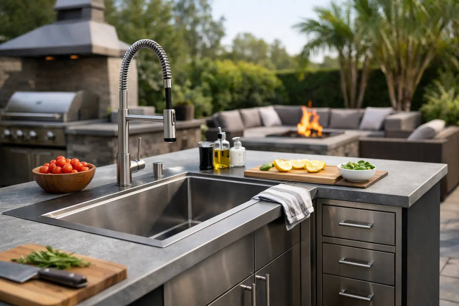 Choosing the Right Outdoor Kitchen Sink Unit